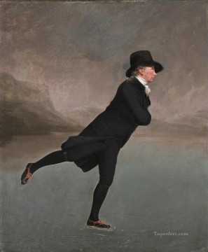 100 の偉大な芸術 Painting - ヘンリー・レイバーン牧師ロバート・ウォーカースケート